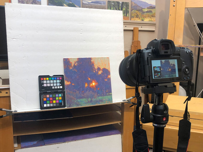 Five Tips for Photographing Paintings