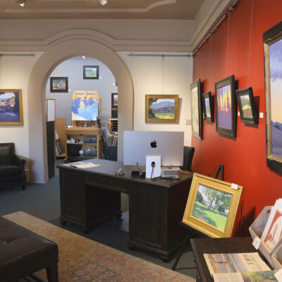 Dan Schultz Fine Art Gallery & Studio Interior